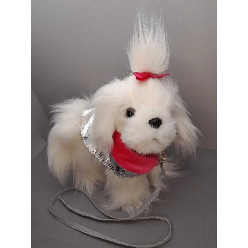 Battat Maltese Shih Tzu White Dog Puppy 10